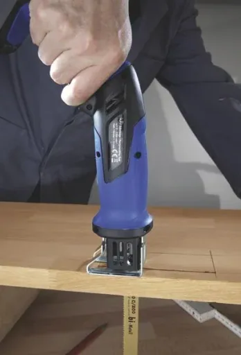 Cordless reciprocating saw 14.4 V Li-Ion + free 3-piece WILPU saw blade set