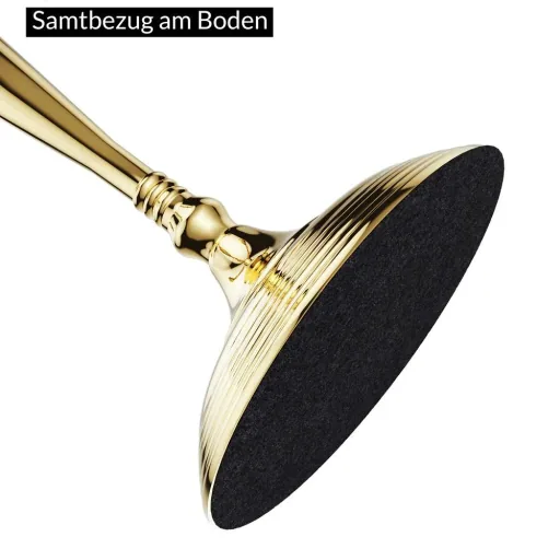 Candlestick 80cm gold