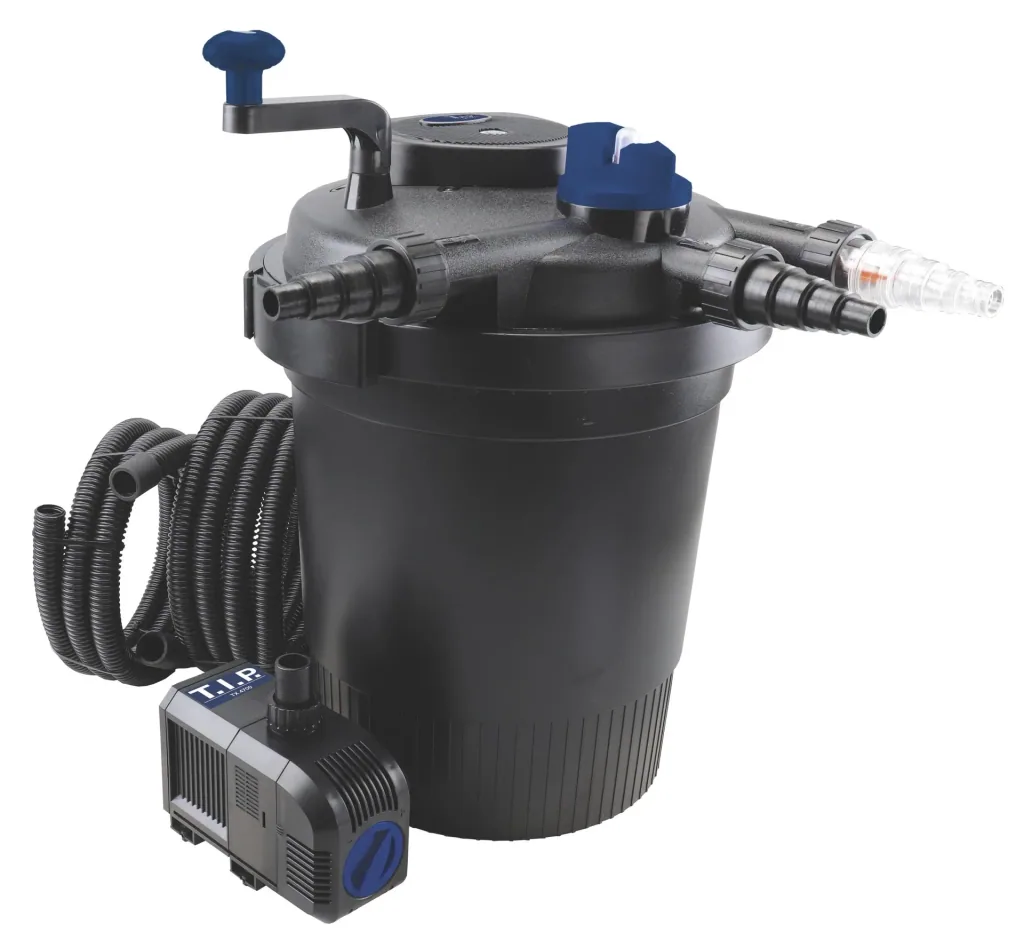 Pond pressure filter plastic "TFP 15000" - UV 13 up to 4,500 l/h flow rate