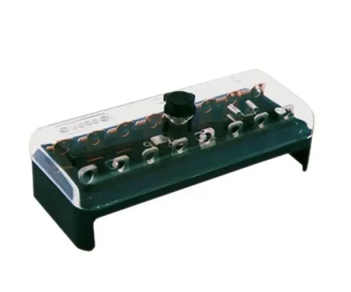Fuse box for 12 fuses