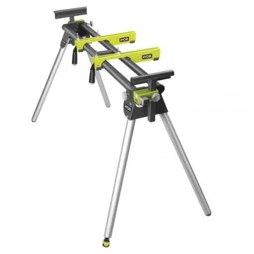 Mitre saw base, foldable