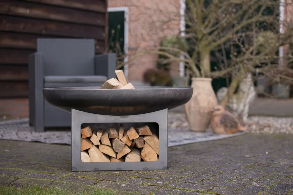 Juva Industrial fireplace, Ø 80 cm