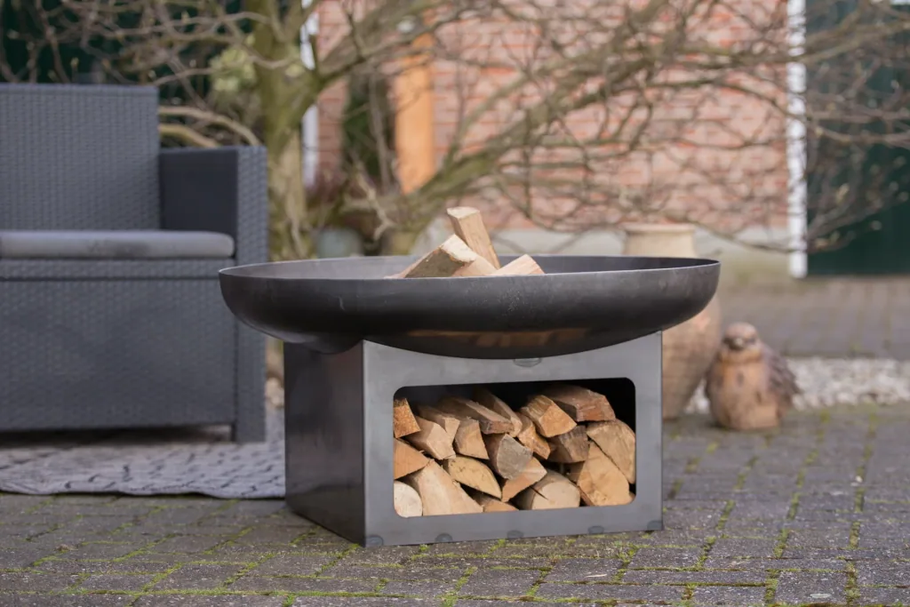 Juva Industrial fireplace, Ø 80 cm
