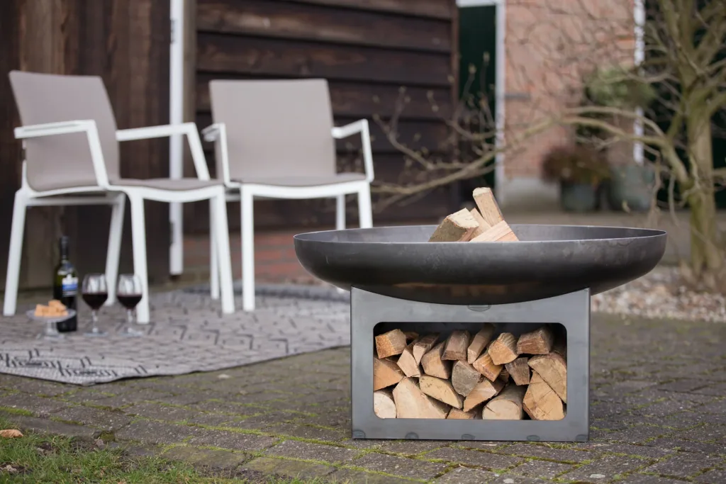 Juva Industrial fireplace, Ø 80 cm
