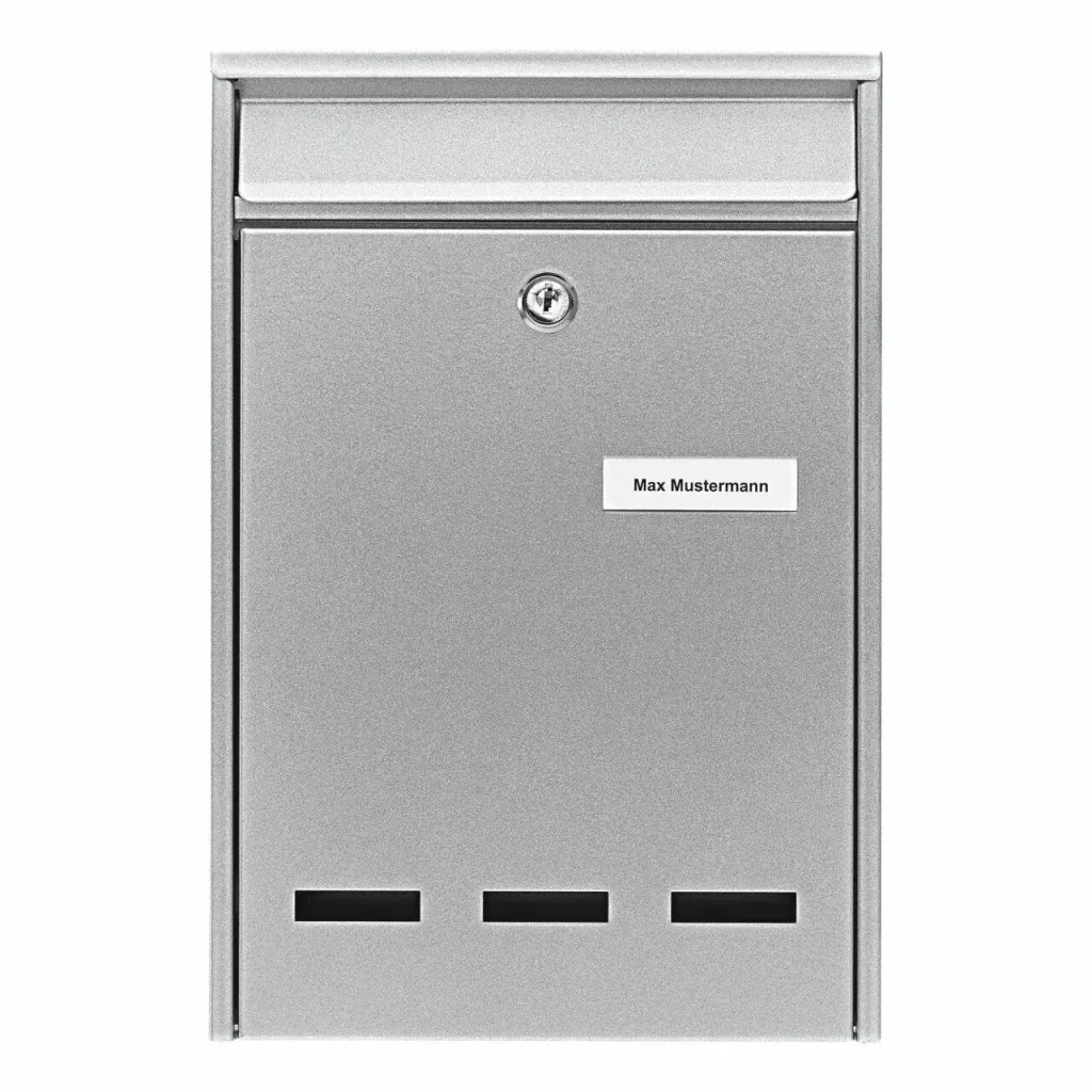 Mailbox steel-painted Pocket 5871 E old iron