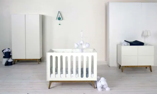Quax łóżko dziecięce Trendy white 70 x 140