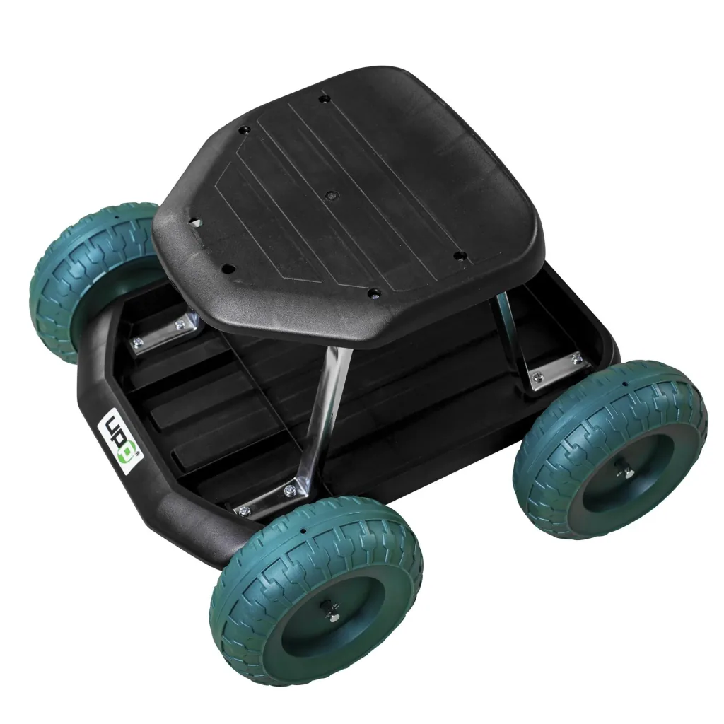 Garden rolling seat                                                                                                         Ergonomic - back-friendly