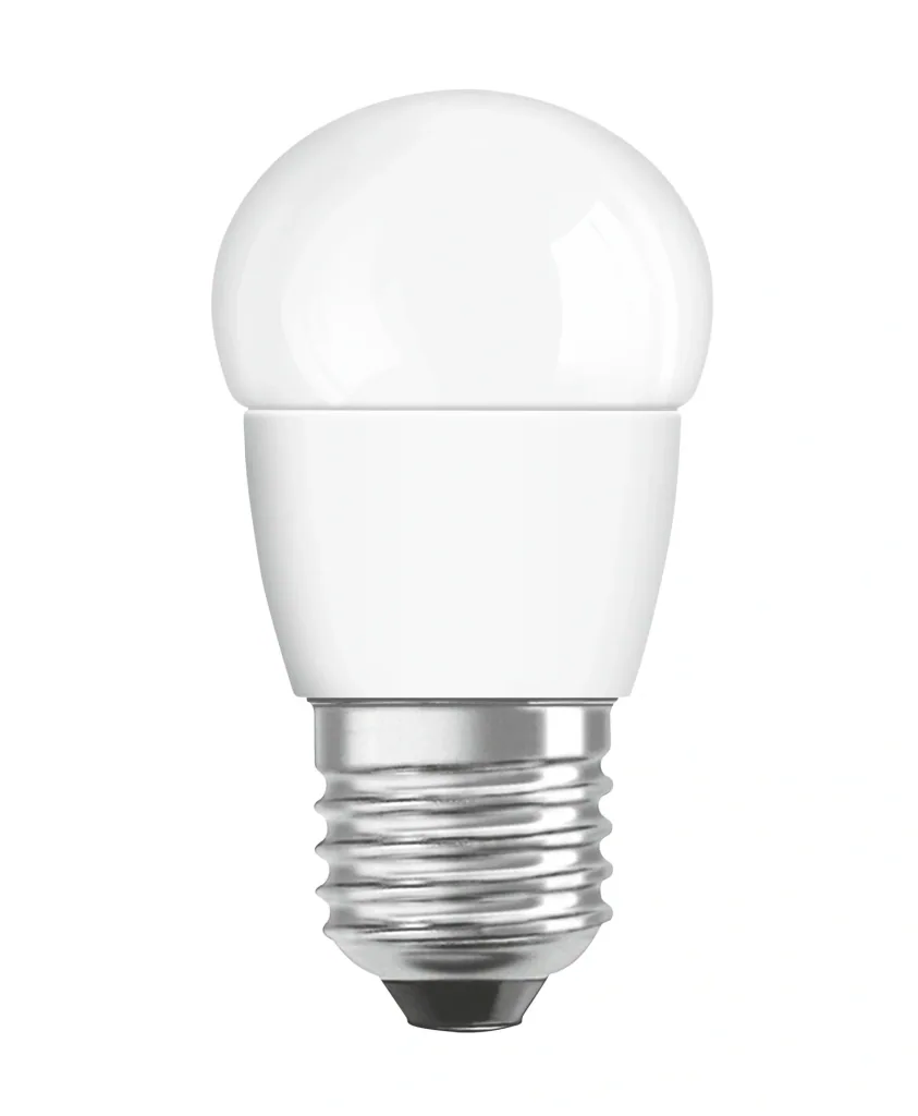 LED STAR drop lamp with 4 watts, E27, cold white, matt