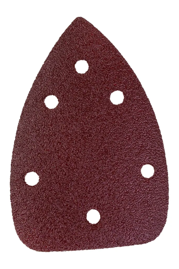 Trójkąty ścierne, ziarnistość 60, 140 x 140 x 8 mm, 5 szt.