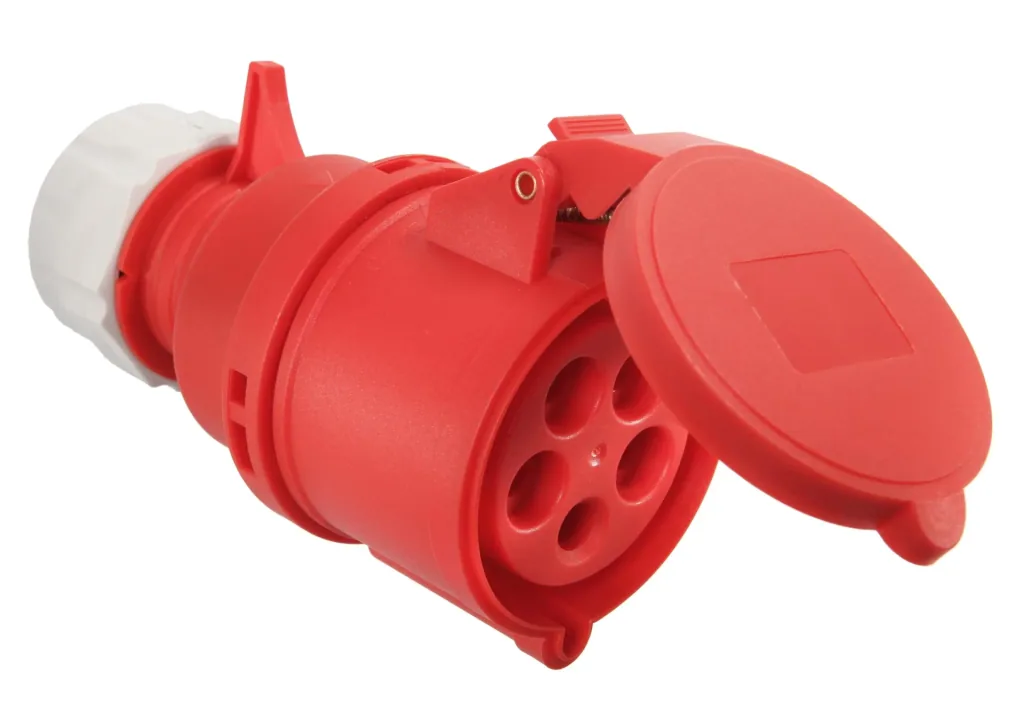 CEE coupling 5x16A 400V