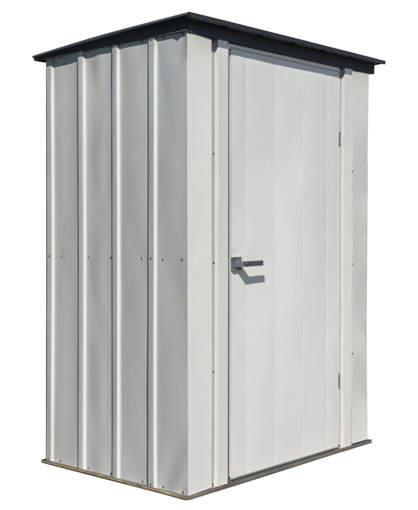 Equipment cabinet 4x3 light grey/anthracite 1.39 x 1 x 1.89 m