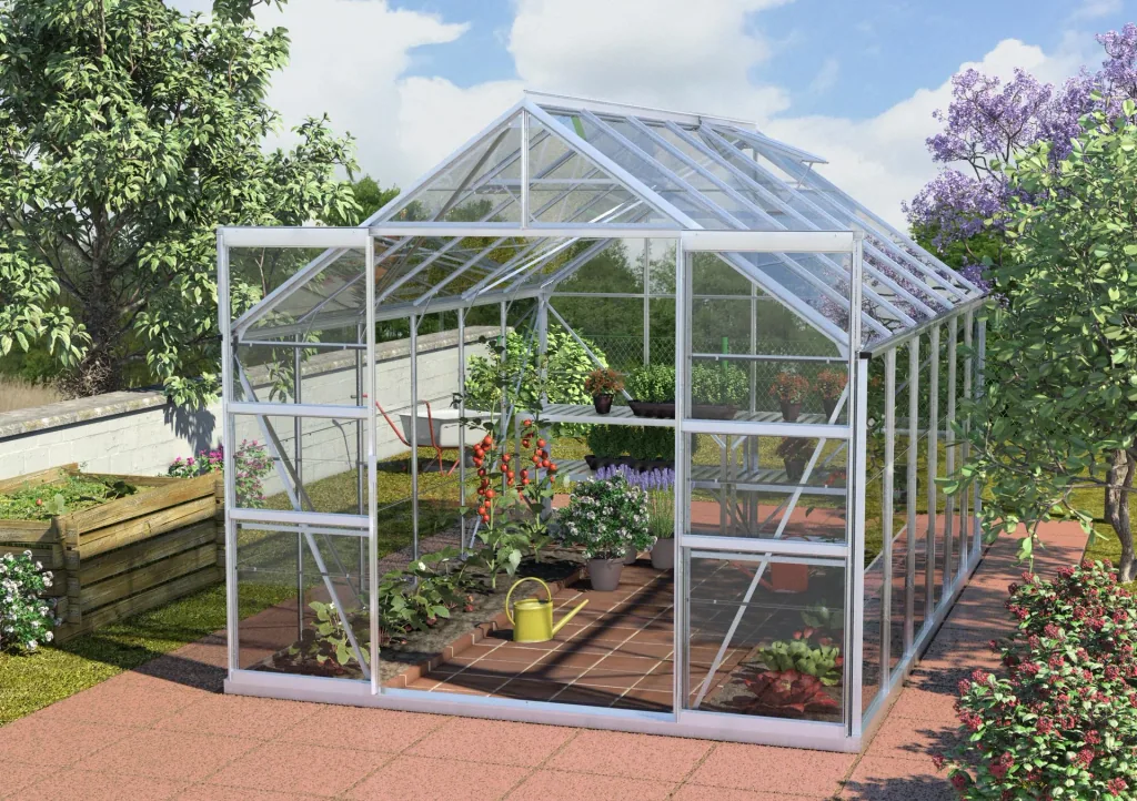 Greenhouse Mars 9900 ESG 3 mm, color aluminum