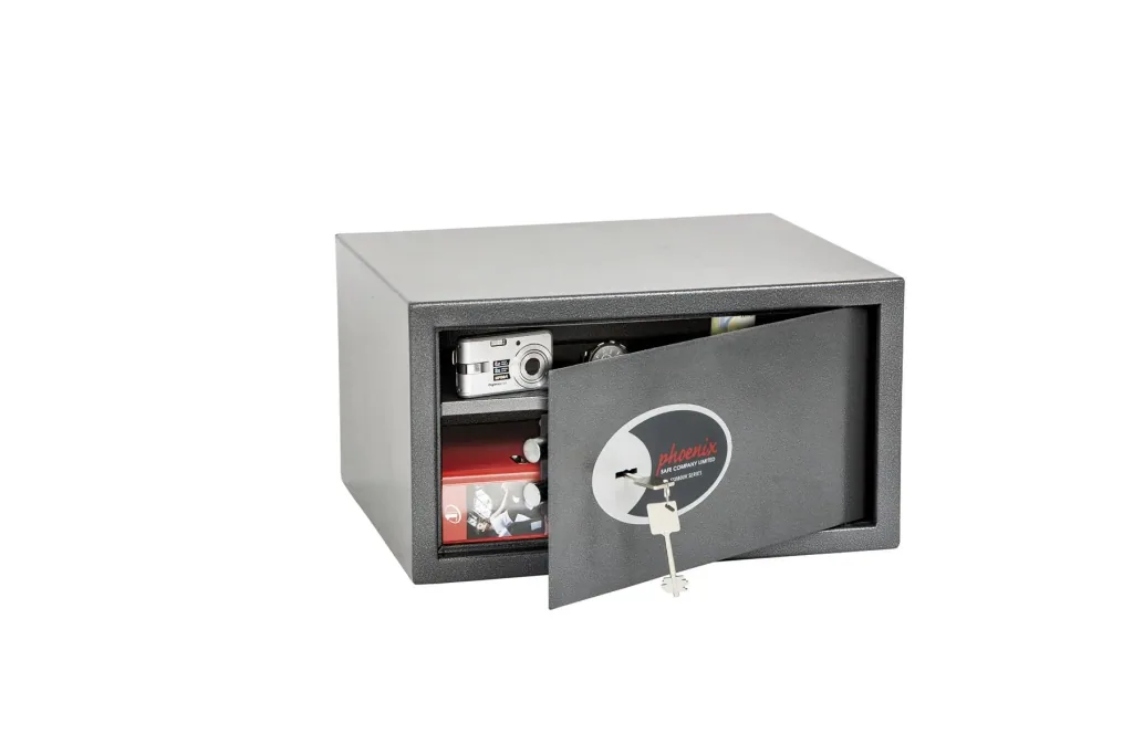 Vela Home & Office safe with key lock, external dimensions 250 x 450 x 365 mm