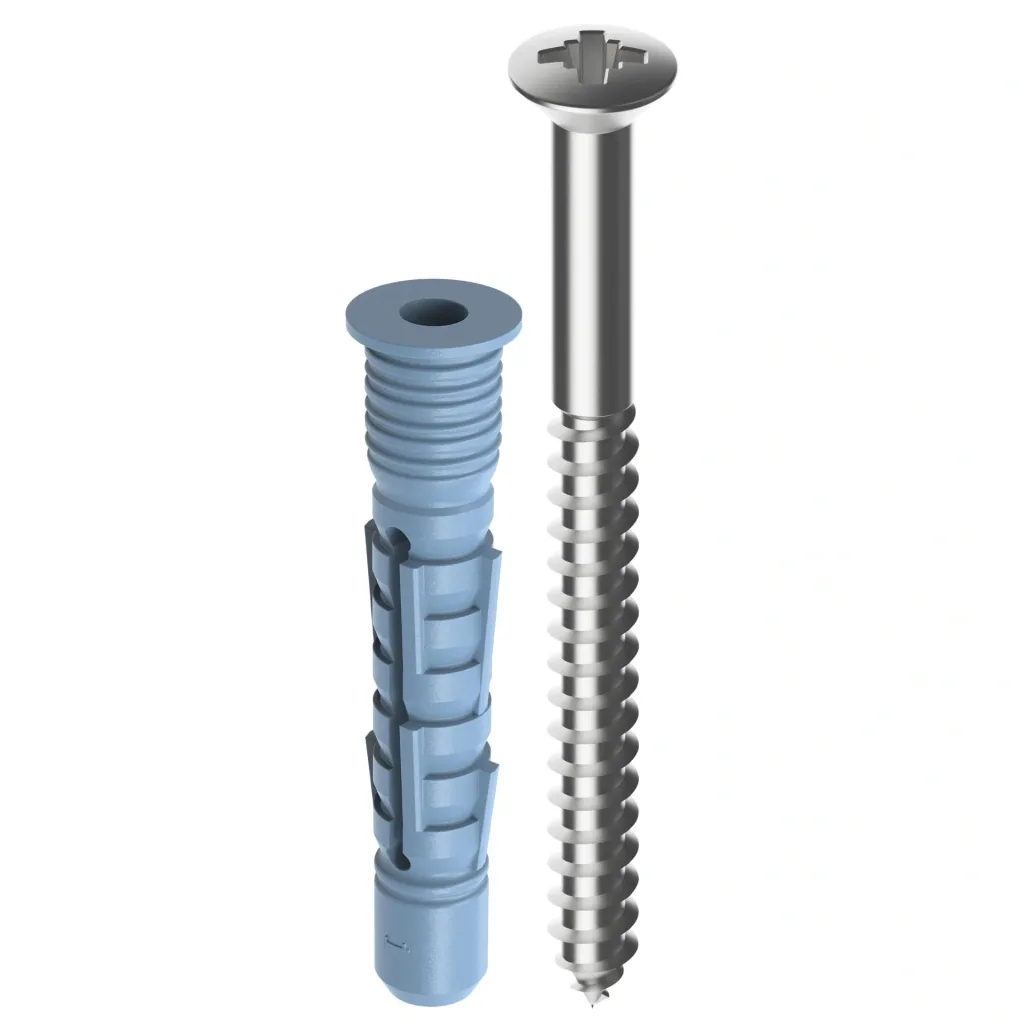 All-purpose dowel Aqua Stop Pro 6 x 38 mm + lens head screw 4 x 50 mm, 4 pieces