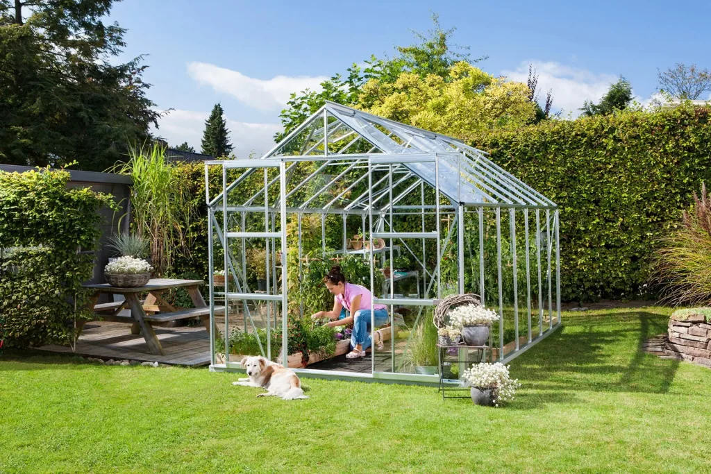 Greenhouse Uranus 11500 ESG 3 mm, color aluminum