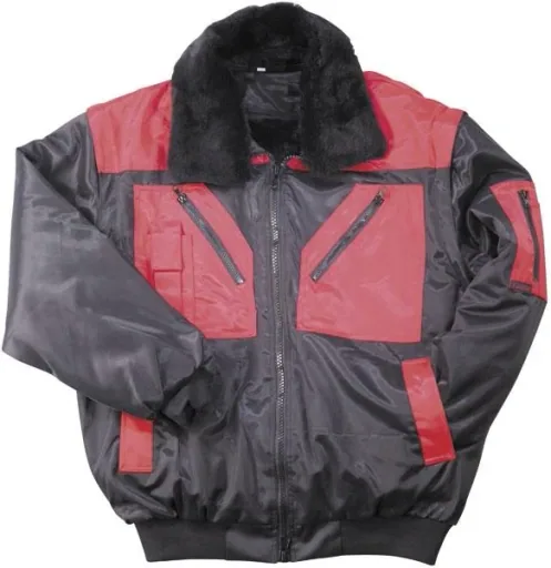 All-season blouson, color red/black, size L
