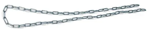 Link chain, 6 mm thick