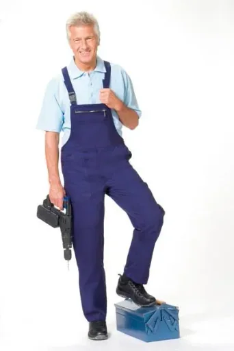 Dungarees, hydron blue, size 46