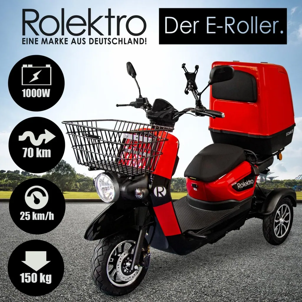 E-Carrier 25, 1,000 W - High transport volume