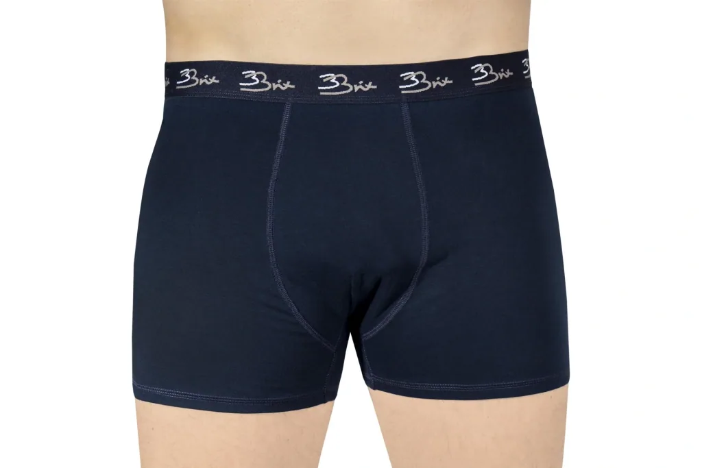 Boxer shorts in a double pack, color navy, size 3XL