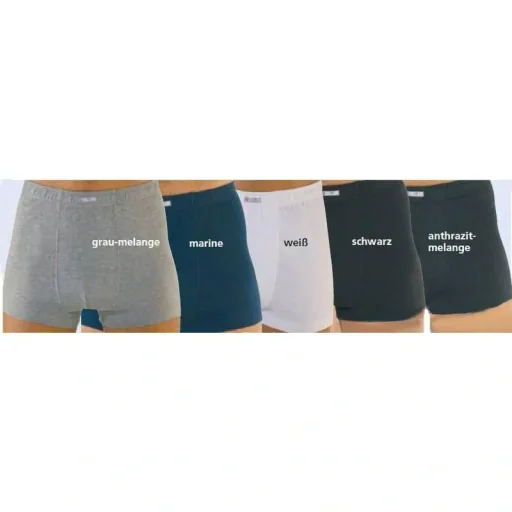 Retroshorts, grau / melange, Gr. 7