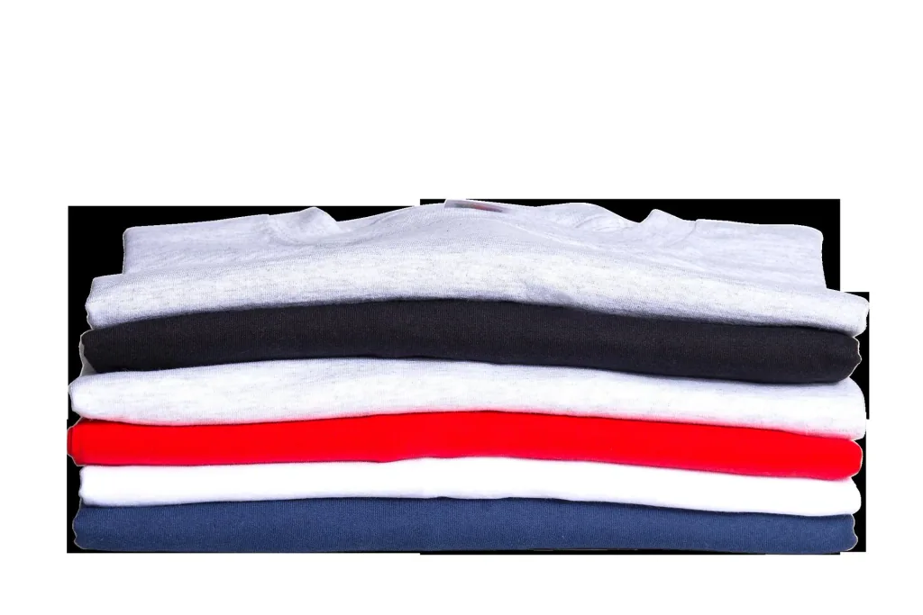 T-shirt with round neck, color ash gray size M