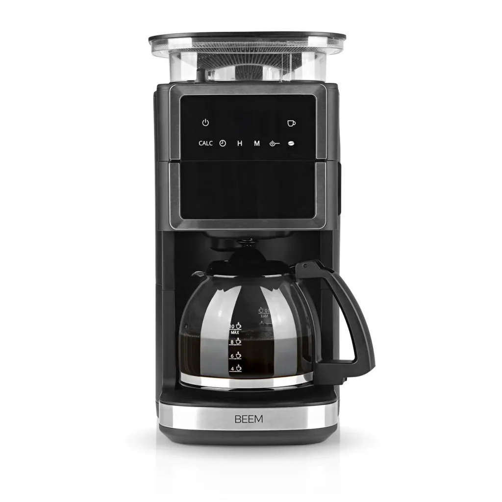 Coffee machine with conical grinder "Fresh-Aroma-Perfect III Duo" with 1.25 l glass jug