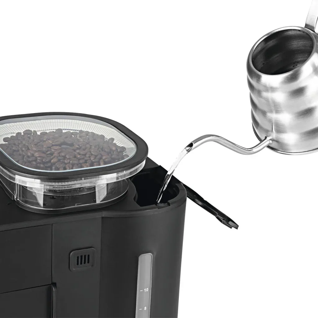 Coffee machine with conical grinder "Fresh-Aroma-Perfect III Duo" with 1.25 l glass jug