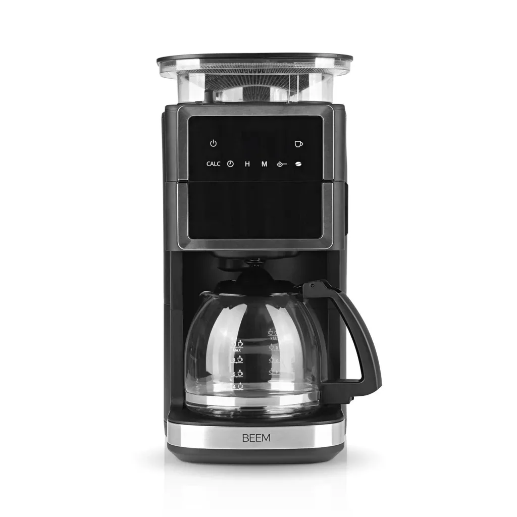 Coffee machine with conical grinder "Fresh-Aroma-Perfect III Duo" with 1.25 l glass jug