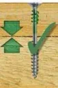 Screws "D", A2, T-STAR plus, 5 x 50 mm, 200 pieces