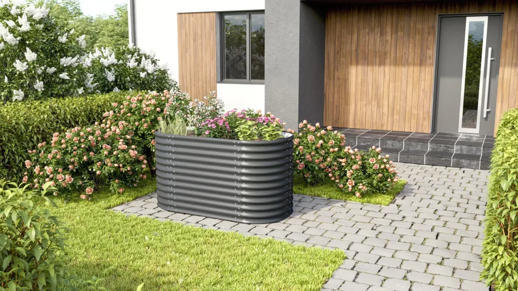 Raised bed Terra 858, color granite