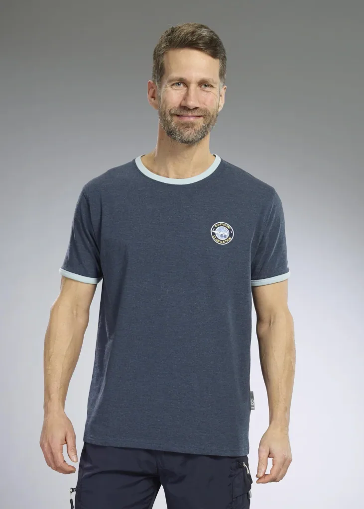 T-Shirt, Farbe marine, Gr.2XL