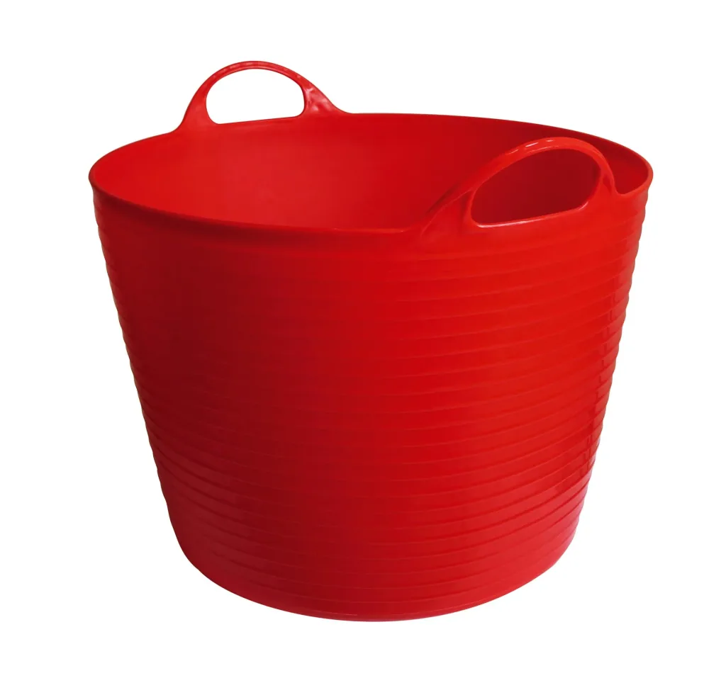 Bucket "Flex Bag", approx. 42 l, color red