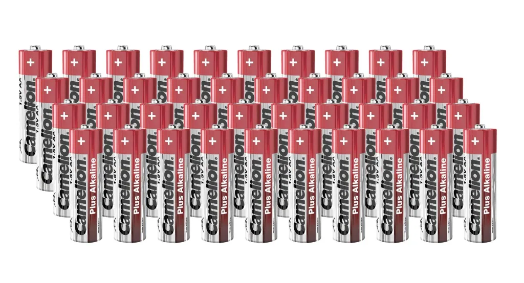 Alkaline Mignon (AA) Plus Batteries - 40 pieces