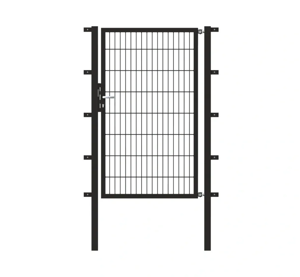 Single gate Flexo with accessories, anthracite/ width 150 cm, height 120 cm
