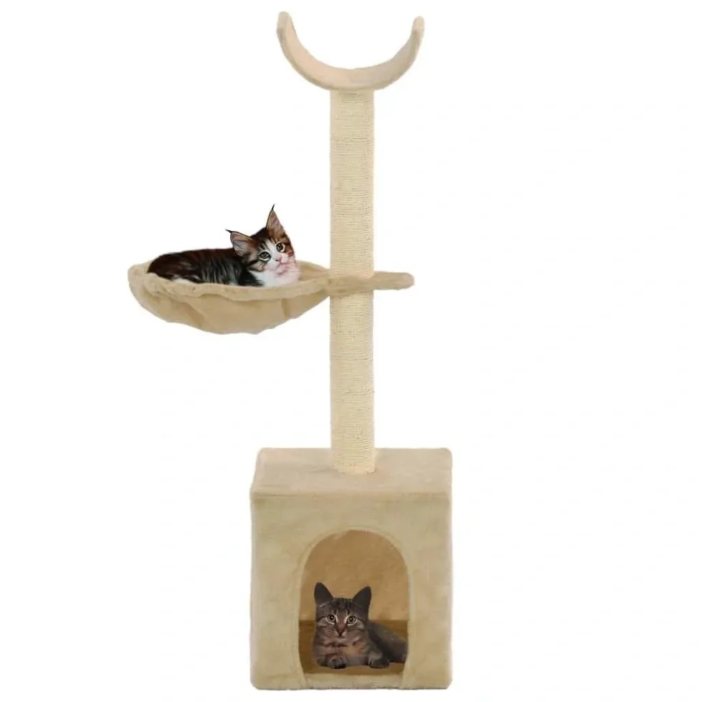 Cat scratching post with sisal scratchers