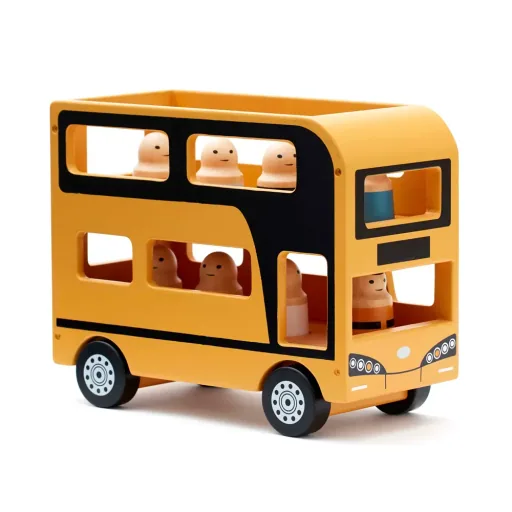 Kids Concept zabawka autobus dwupoziomowy drewno