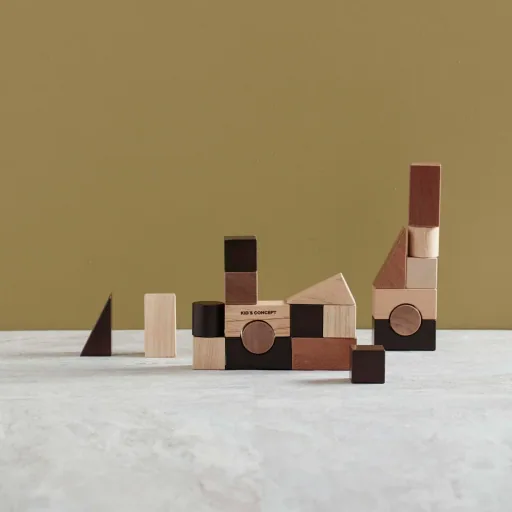 Kids Concept Klocki konstrukcyjne NEO Wood kolor naturalny