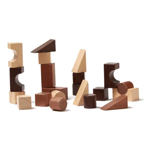 Kids Concept Klocki konstrukcyjne NEO Wood kolor naturalny