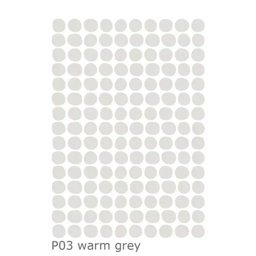 Lilipinso wall sticker basics spots, Kolor: Ciepły szary
