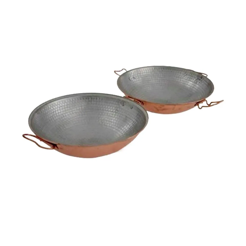 Cataplana - miedź, do przygotowywania ryb, mięsa i owoców morza, 21cm