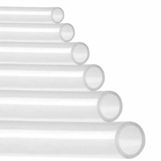 Silikonschlauch 3,0 x 4,0 mm IØ x AØ - 60° +/- 5° Shore A; transparent BfR &amp; FDA konform