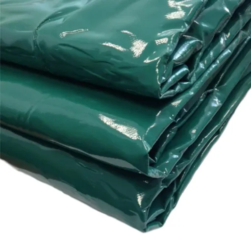 Plandeka PVC 3,5x6m 650g/m² (21m²) Wodoszczelna Mocna Plandeka Ochronna Zielona