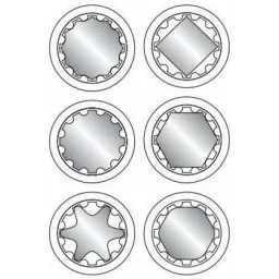 Klucz Płasko-Oczkowy Spline 24mm Chrom Vanad