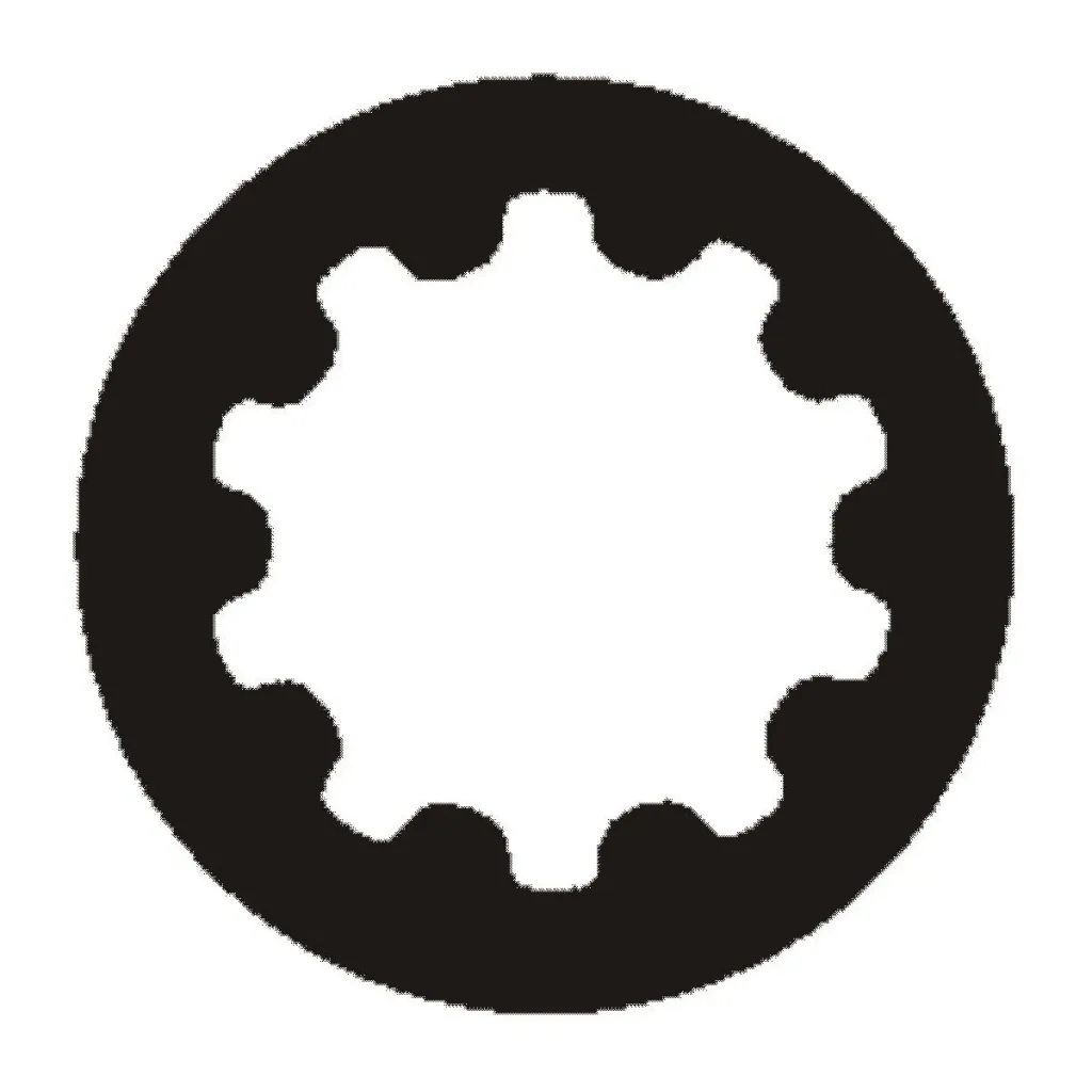 Klucz Płasko-Oczkowy Spline 24mm Chrom Vanad