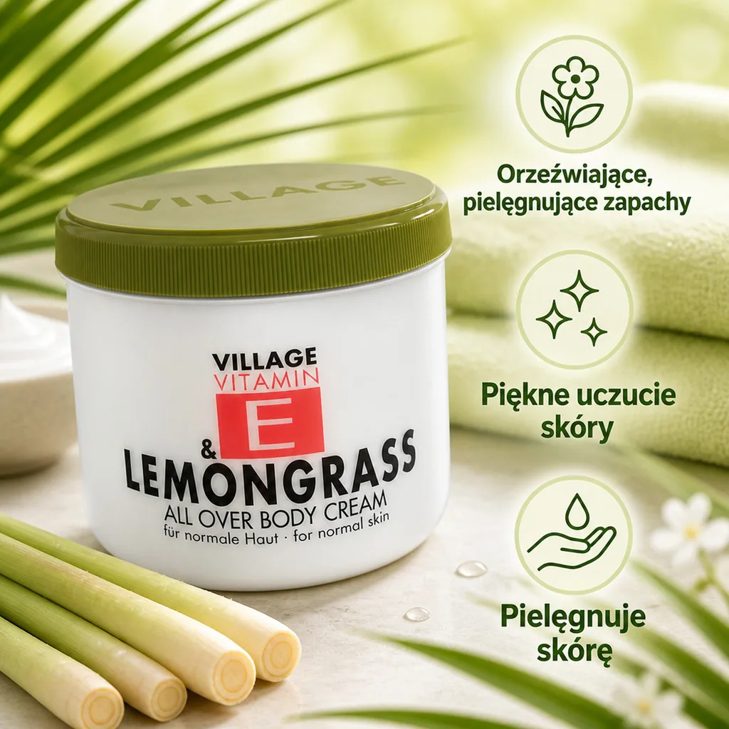 Balsam do ciała witamina E, Lotion do ciała 500ml, Krem do ciała witaminowy