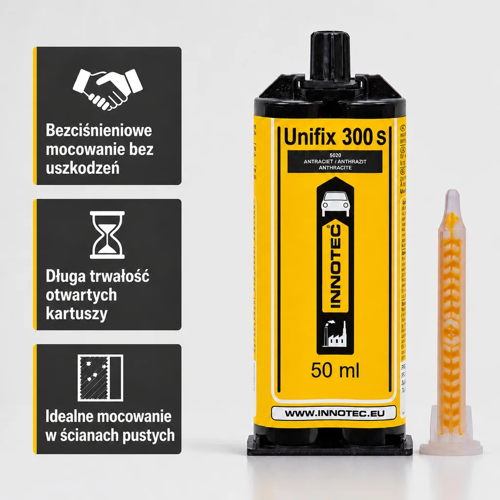 Klej do plastiku, klej do metalu, antracytowy klej, 50 ml, klej do tworzyw sztucznych