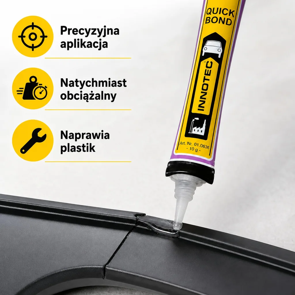 Klej sekundowy, klej żelowy, klej w tubce, 10 g, klej błyskawiczny, mocny klej