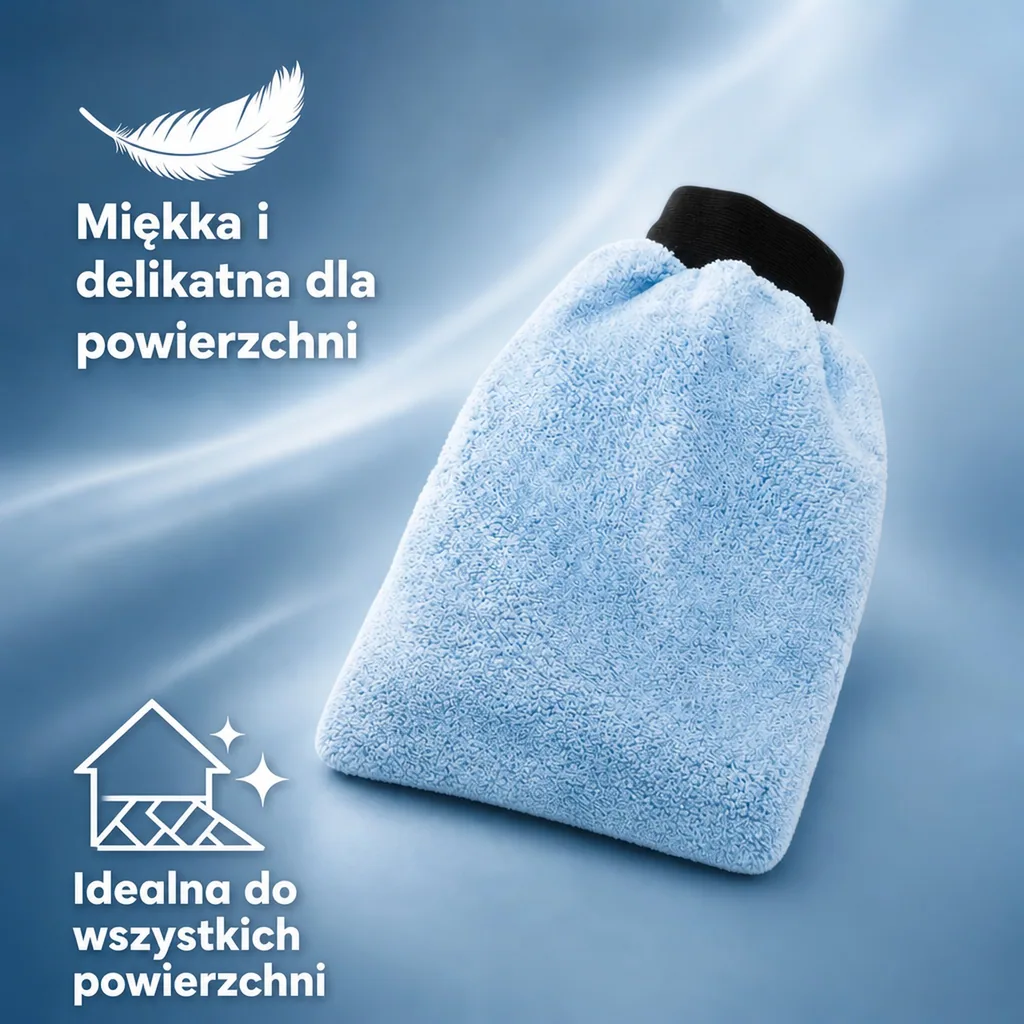 Rękawica do czyszczenia, duża rękawica do sprzątania, MEGA Clean, 1 sztuka
