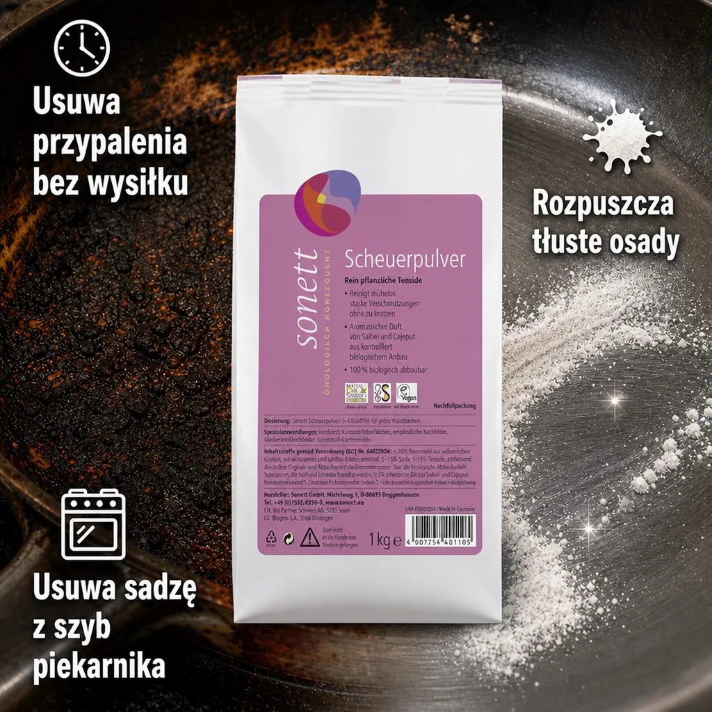 Proszek do szorowania 1 kg, proszek czyszczący, naturalny